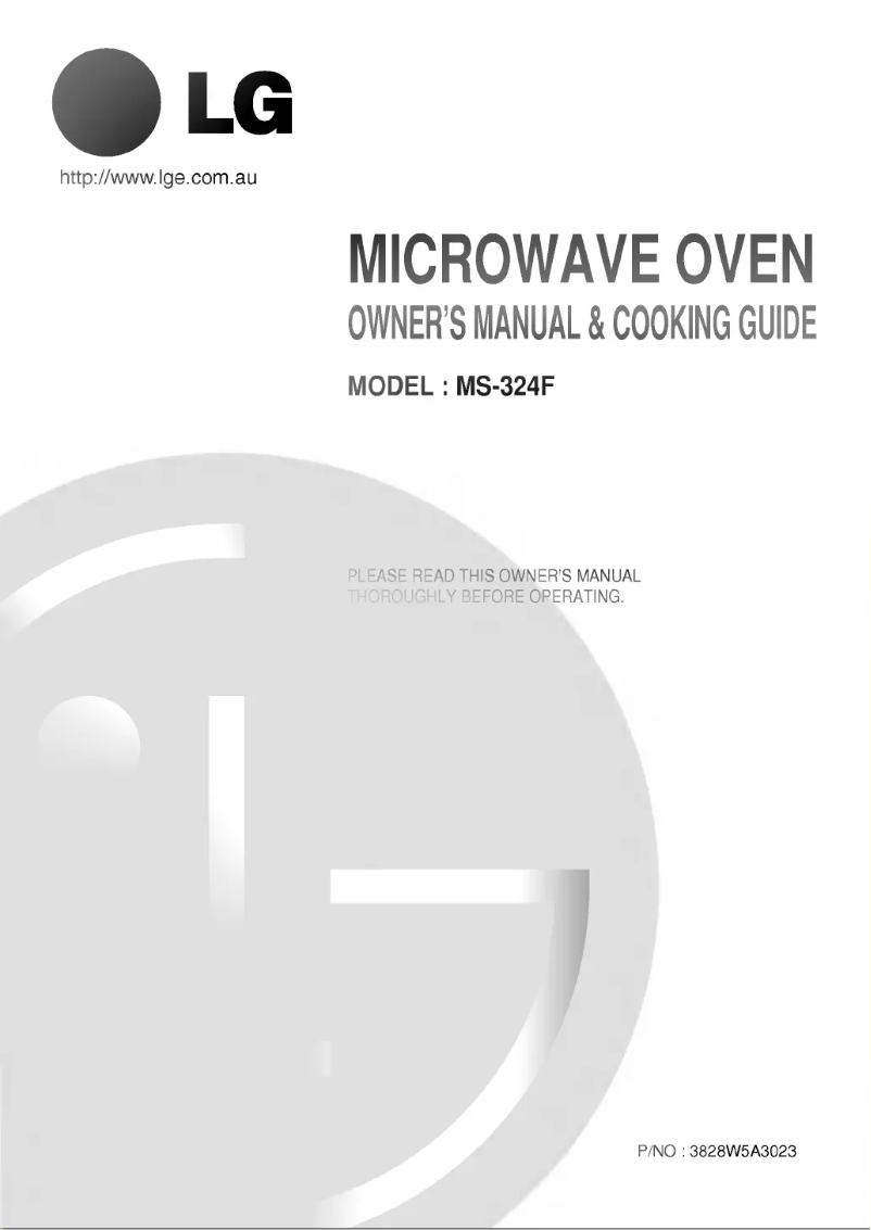 Imagen de la primera página del manual del dispositivo MS-324F