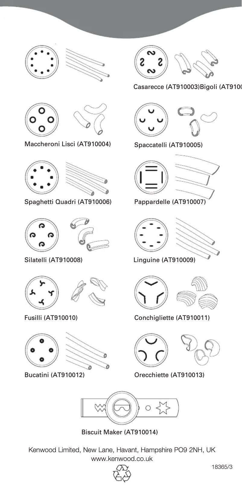 Imagen de la primera página del manual del dispositivo kMix AX910