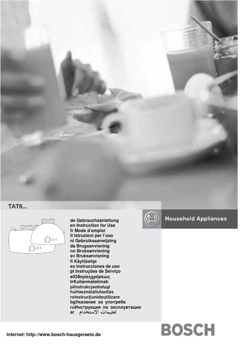 Página 1 del manual Manual de usuario Bosch Venezia Collection TAT6108
