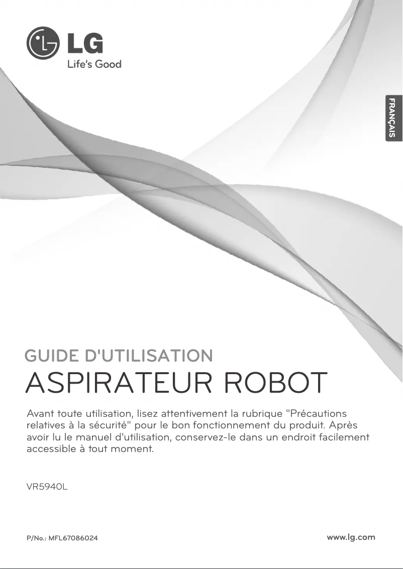 Imagen de la primera página del manual del dispositivo VR5940L