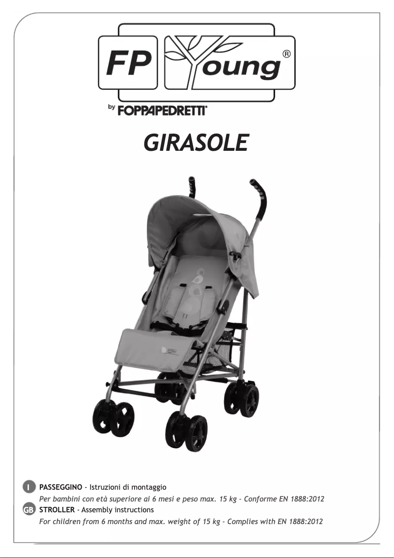 Imagen de la primera página del manual del dispositivo Girasole