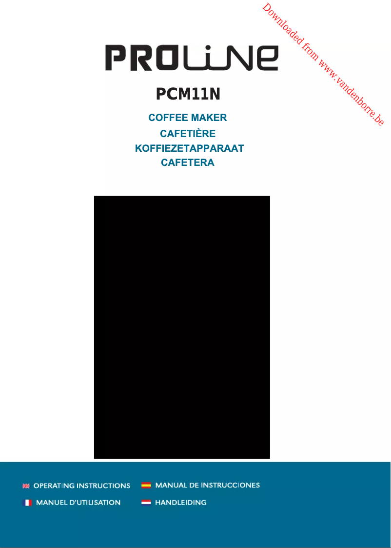 Imagen de la primera página del manual del dispositivo PCM11N