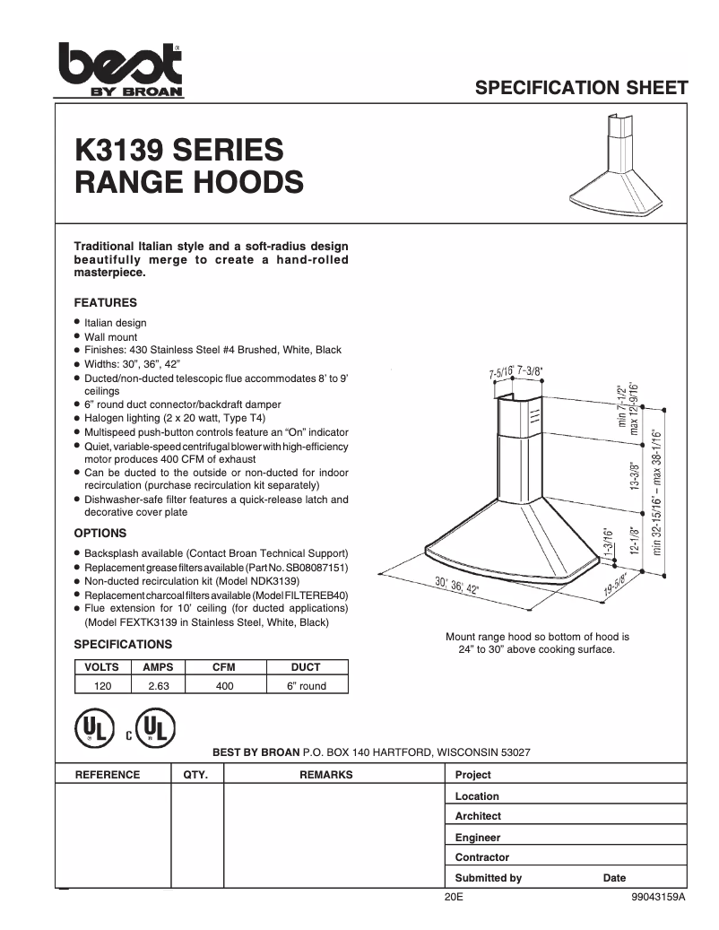 Imagen de la primera página del manual del dispositivo K313930SS