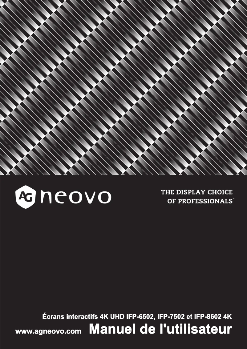 Imagen de la primera página del manual del dispositivo IFP-6502