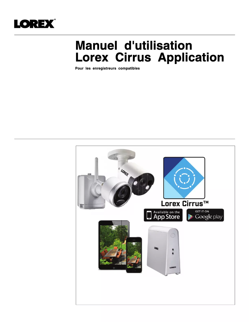 Imagen de la primera página del manual del dispositivo LHB900