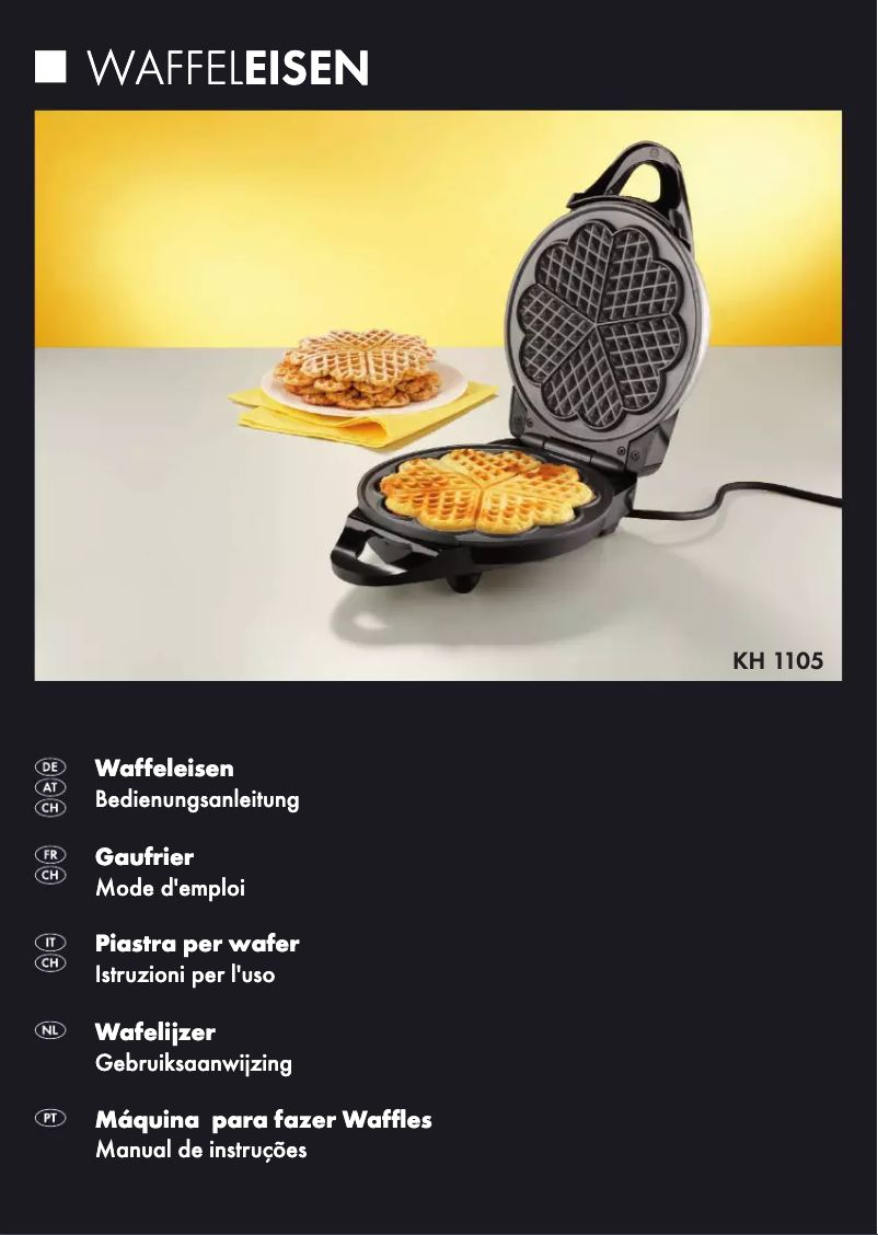 Página 1 del manual Manual de usuario Bifinett KF 1105