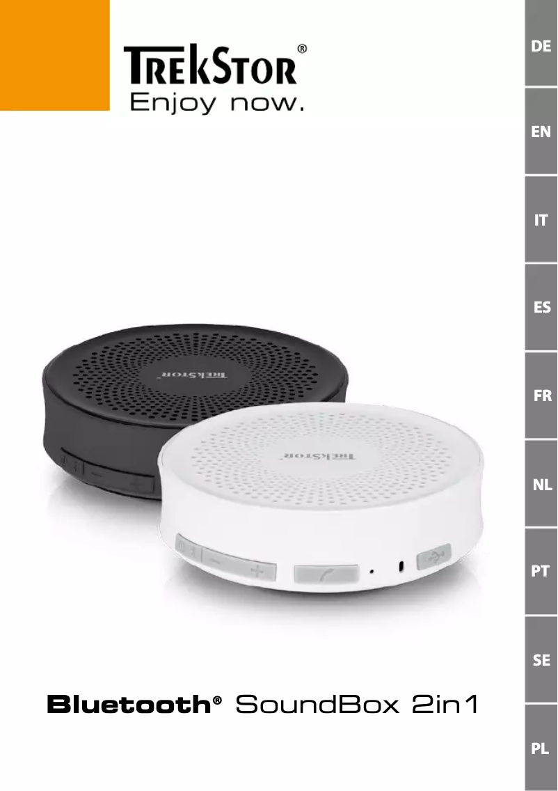 Página nº 1 - Manual de usuario TrekStor Bluetooth SoundBox 2in1
