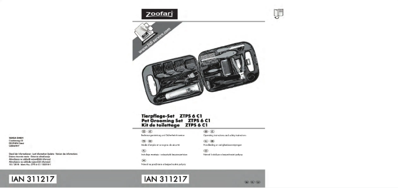 Página nº 1 - Manual de usuario Zoofari ZTPS 6 C1