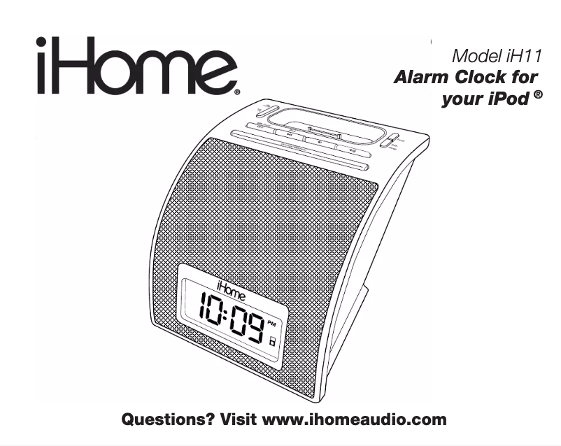 Imagen de la primera página del manual del dispositivo iH11