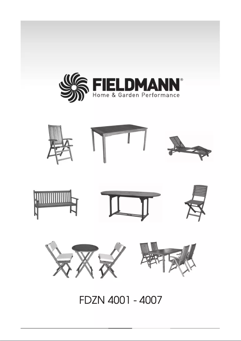 Imagen de la primera página del manual del dispositivo FDZN 4006