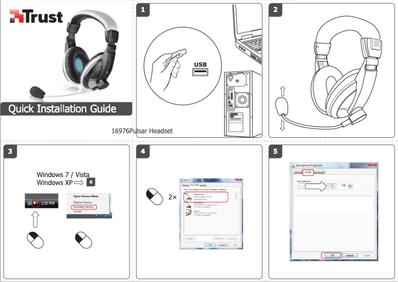 Página 1 del manual Manual de usuario Trust Pulsar