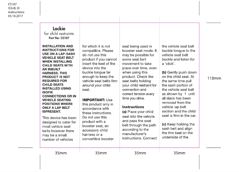 Página 1 del manual Manual de usuario InfaSecure Lockie
