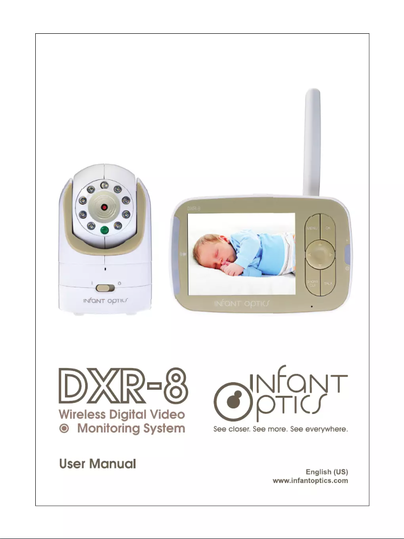 Página 1 del manual Manual de instrucciones Infant Optics DXR-8