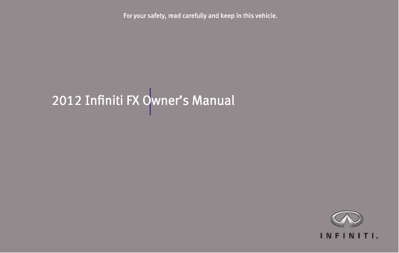 Imagen de la primera página del manual del dispositivo FX35 (2012)