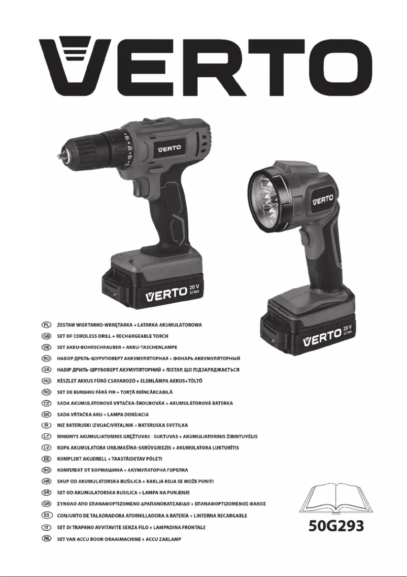 Página 1 del manual Manual de usuario Verto 50G293