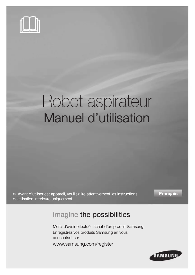 Imagen de la primera página del manual del dispositivo Navibot SR8F30