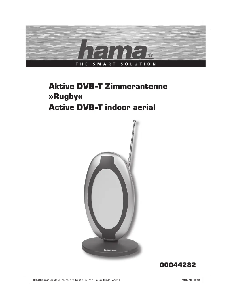 Imagen de la primera página del manual del dispositivo Rugby