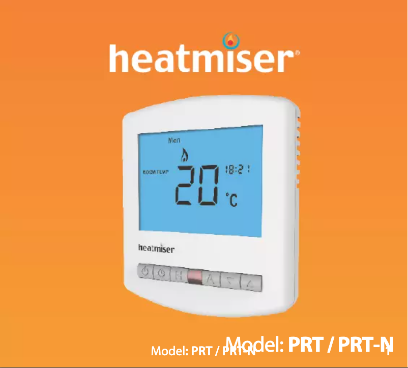 Página 1 del manual Manual de usuario Heatmiser PRT-N
