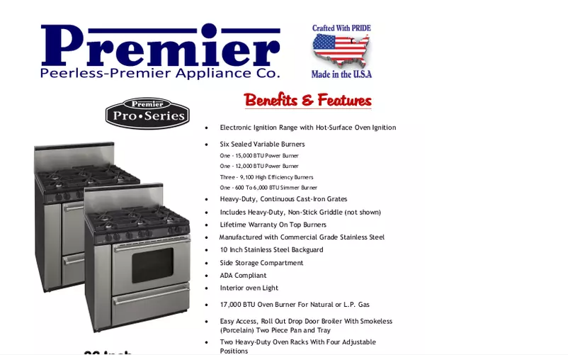 Imagen de la primera página del manual del dispositivo P36S3282PS