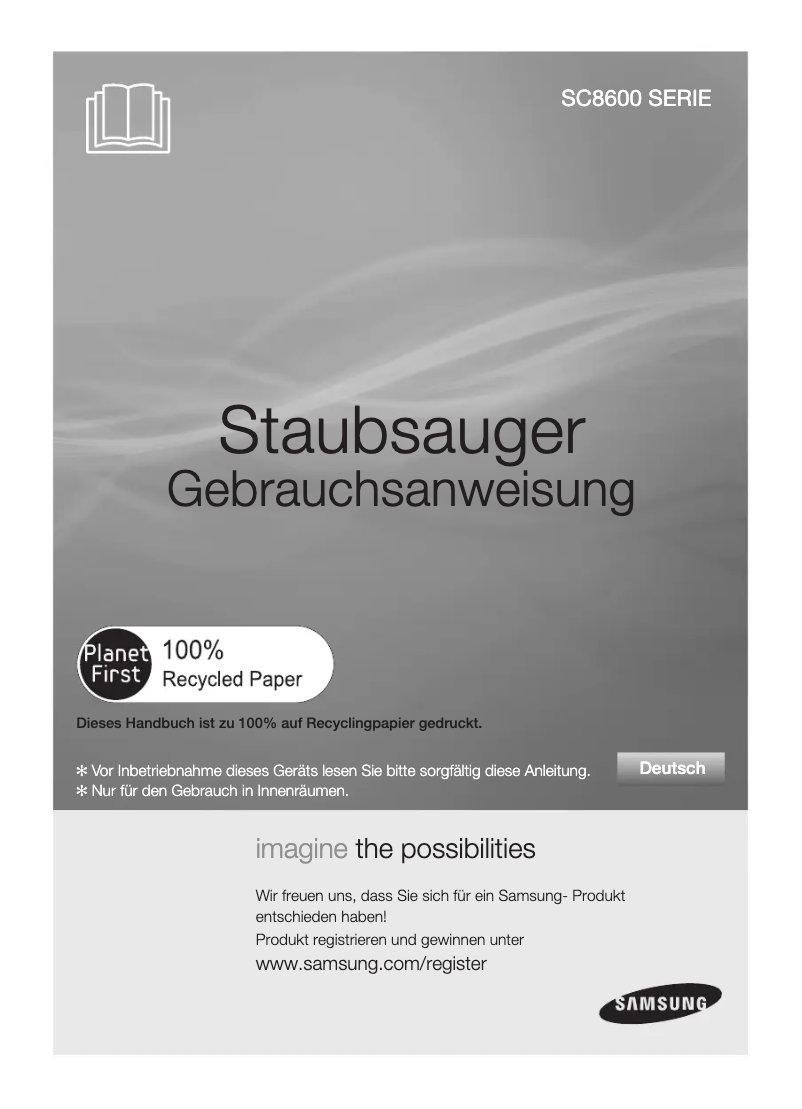 Imagen de la primera página del manual del dispositivo SC86H0