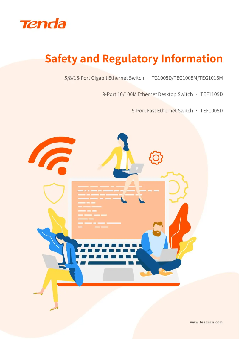 Imagen de la primera página del manual del dispositivo TEG1005D