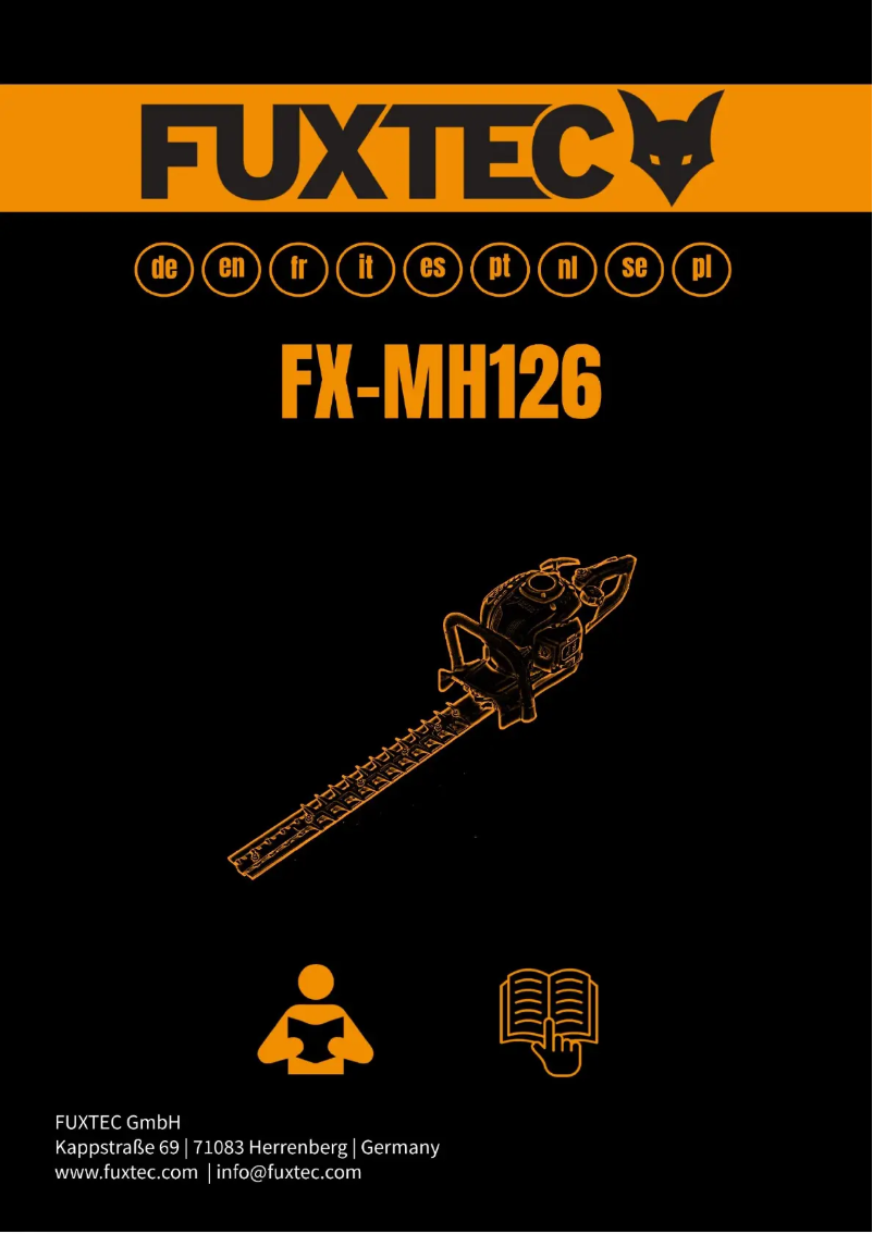 Página 1 del manual Manual de usuario Fuxtec FX-MH126