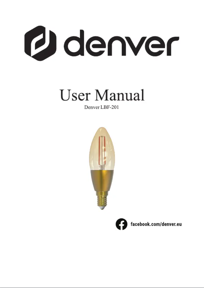 Imagen de la primera página del manual del dispositivo LBF-201