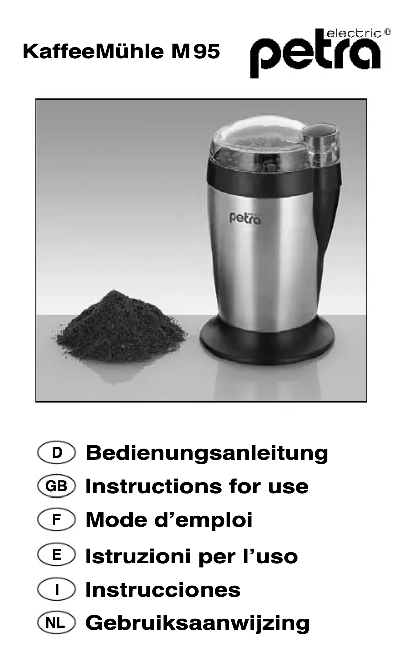 Imagen de la primera página del manual del dispositivo M 95