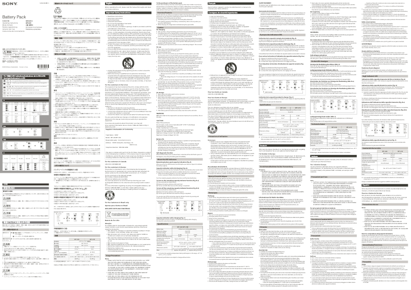 Imagen de la primera página del manual del dispositivo BP-U70