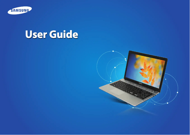 Imagen de la primera página del manual del dispositivo ATIV NP275E4E