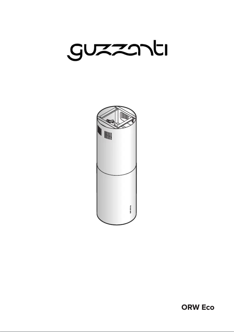 Imagen de la primera página del manual del dispositivo GZ ORW ECO