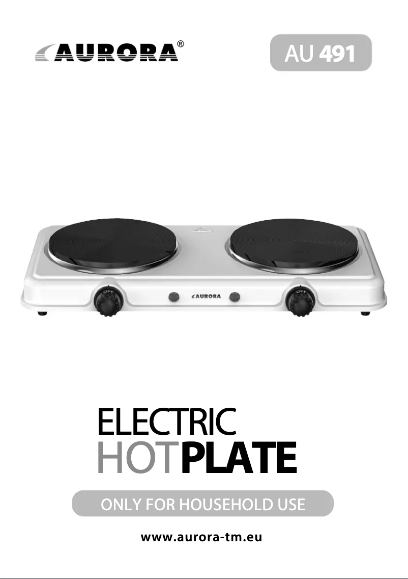 Imagen de la primera página del manual del dispositivo AU 491