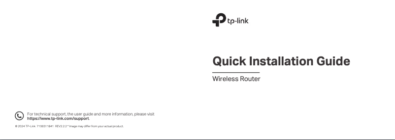 Página nº 1 - Manual de usuario TP-Link TL-R860