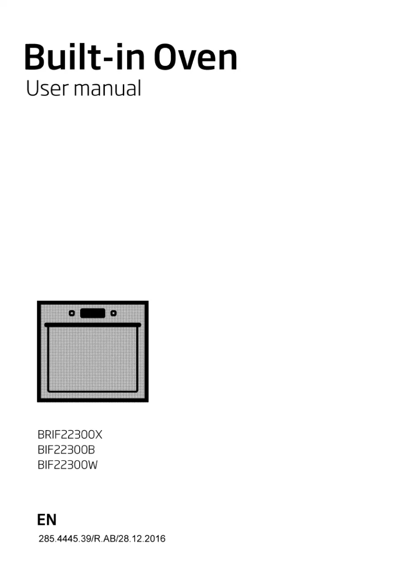 Imagen de la primera página del manual del dispositivo BIF22300B