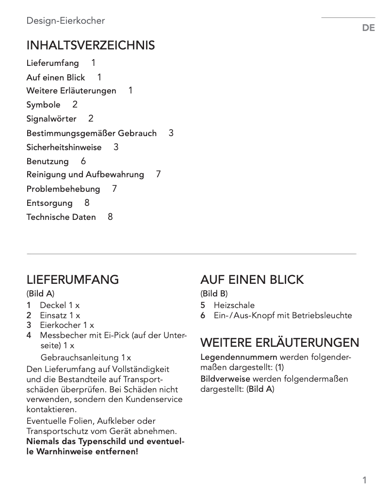 Imagen de la primera página del manual del dispositivo 02088