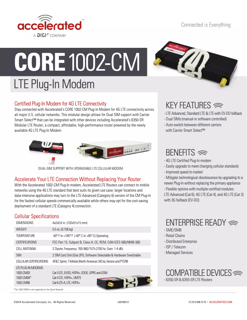Imagen de la primera página del manual del dispositivo ASB-1002-CM06-GLB