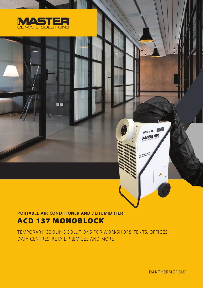 Página nº 1 - Folleto Master ACD 137