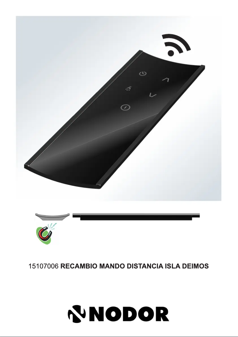 Página 1 del manual Manual de usuario Nodor Isla Slimos 900