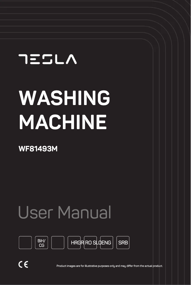 Página 1 del manual Manual de usuario Tesla WF81493M