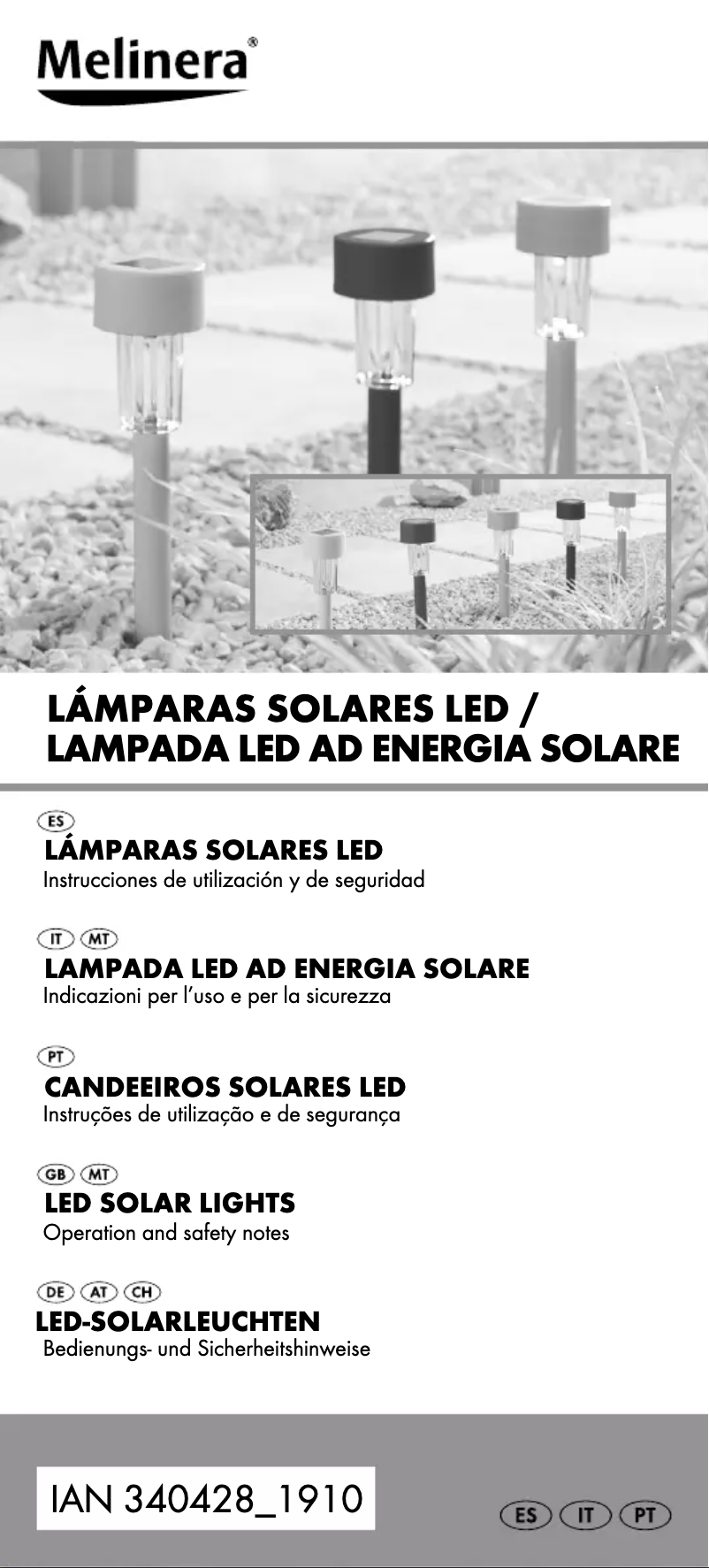 Página 1 del manual Manual de usuario Melinera HG03854