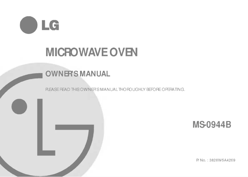 Página 1 del manual Manual de usuario LG MS-0944B