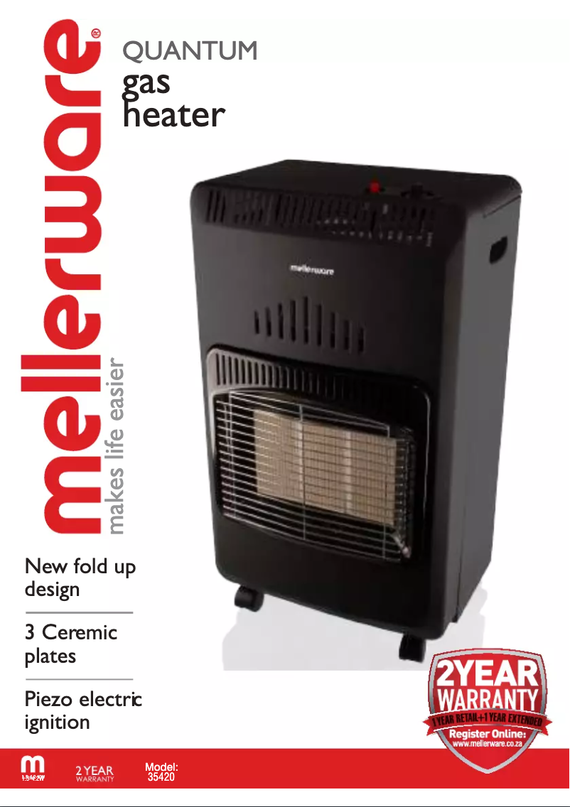 Imagen de la primera página del manual del dispositivo 35420