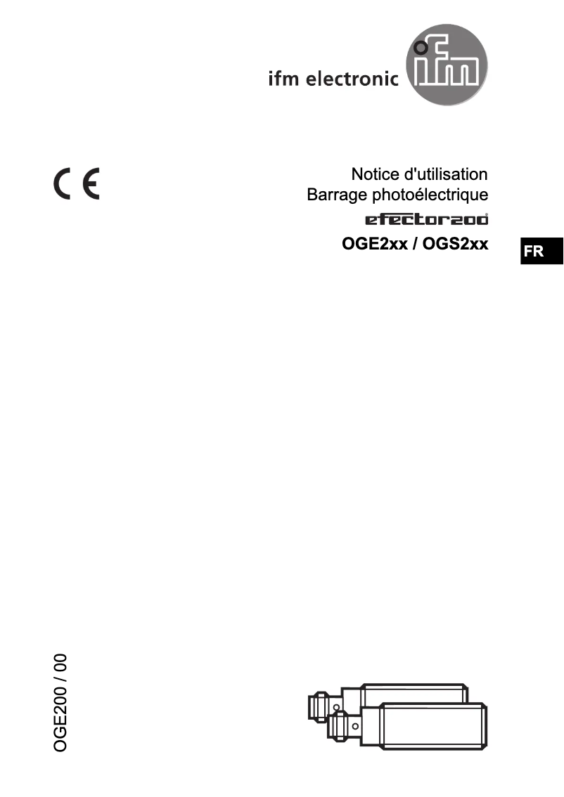 Página 1 del manual Manual de usuario IFM OGE201