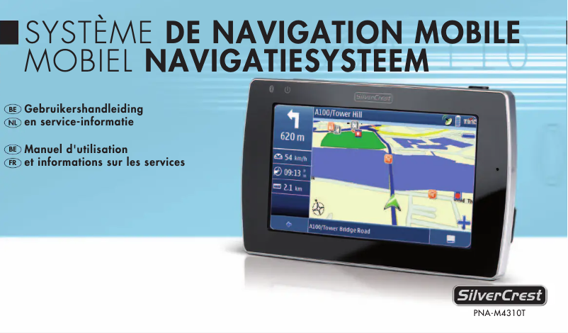 Imagen de la primera página del manual del dispositivo PNA-M4310T