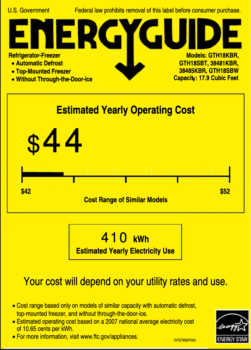 Imagen de la primera página del manual del dispositivo GTH18KBRCC