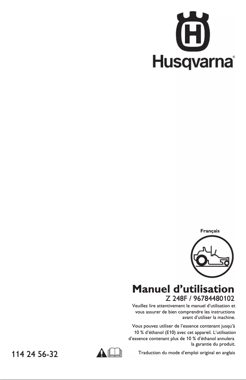 Imagen de la primera página del manual del dispositivo Z 248F