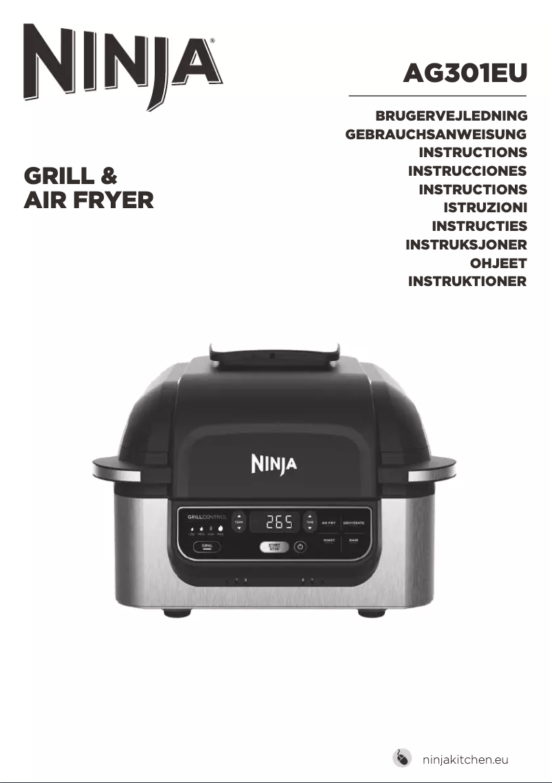 Imagen de la primera página del manual del dispositivo AG301EU