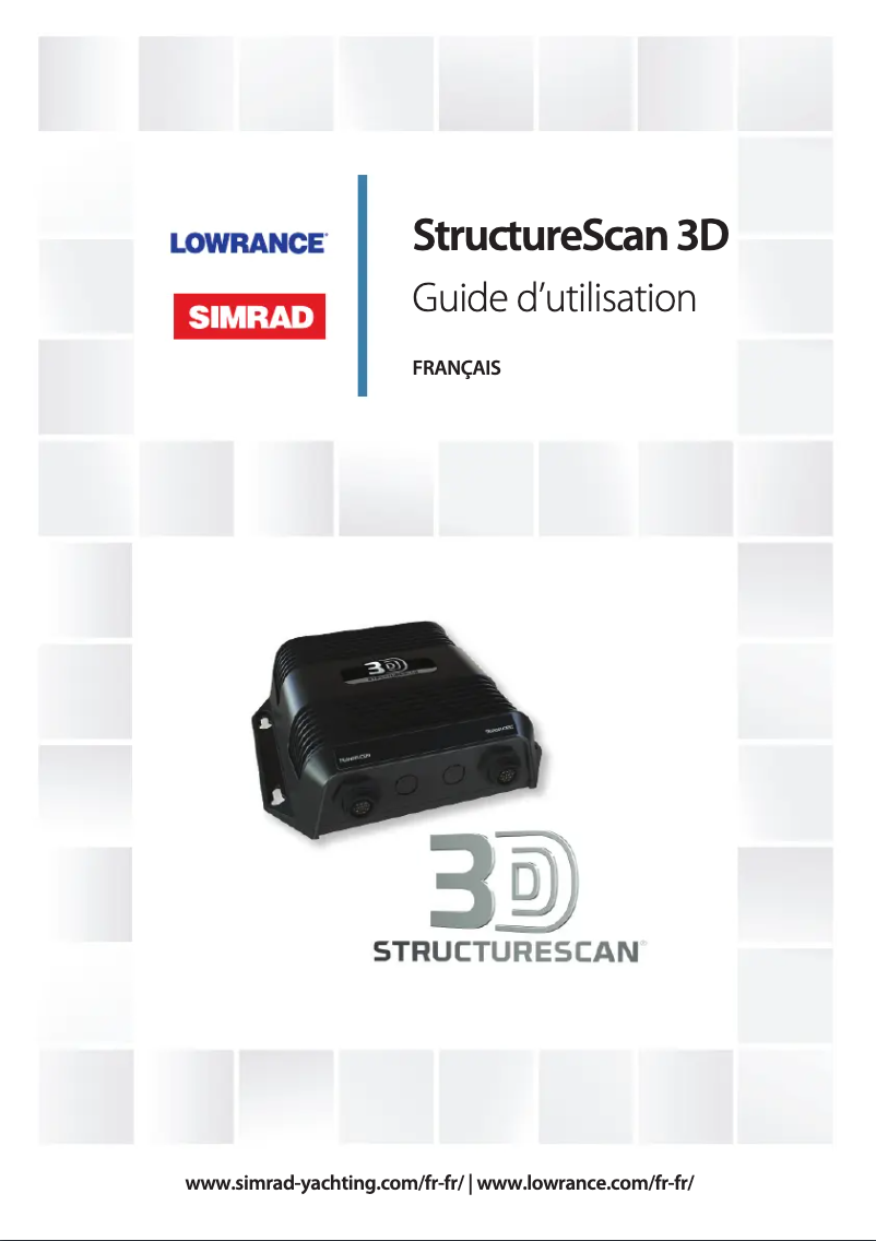 Página 1 del manual Manual de usuario Simrad StructureScan 3D