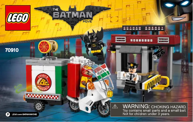 Página 1 del manual Manual de usuario Lego Batmanmovie 70910