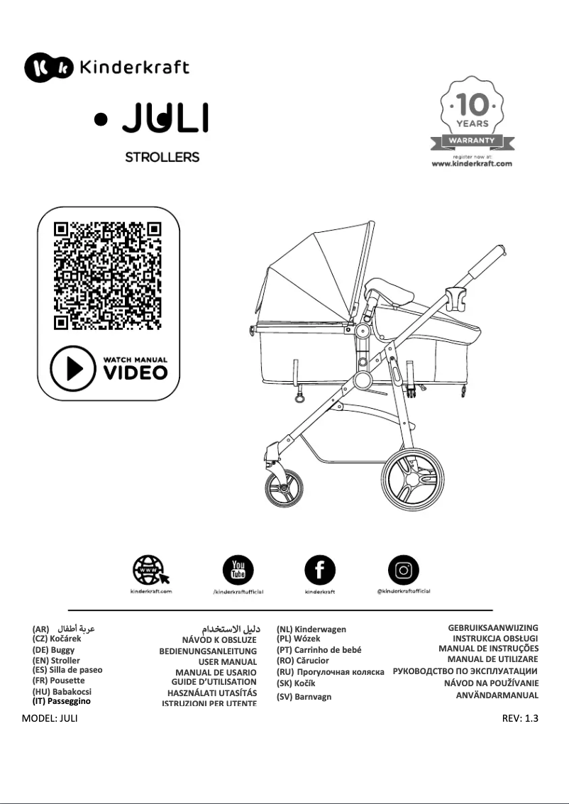 Página nº 1 - Manual de usuario Kindercraft JULI